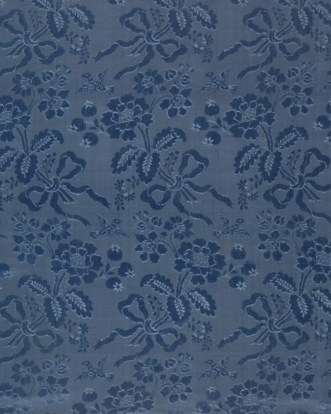 Indigo Edge — Jacquard Silk